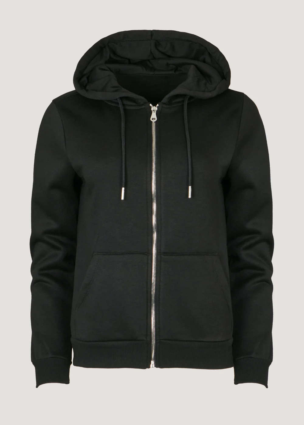 Black Zip Up Hoodie - L Image 5