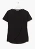 Maternity Black Wrap Nursing Top - 8 Image 4