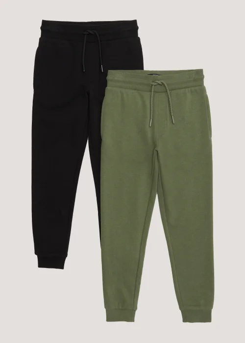 Boys 2 Pack Joggers (4-13yrs) - 8 Yrs Image 1