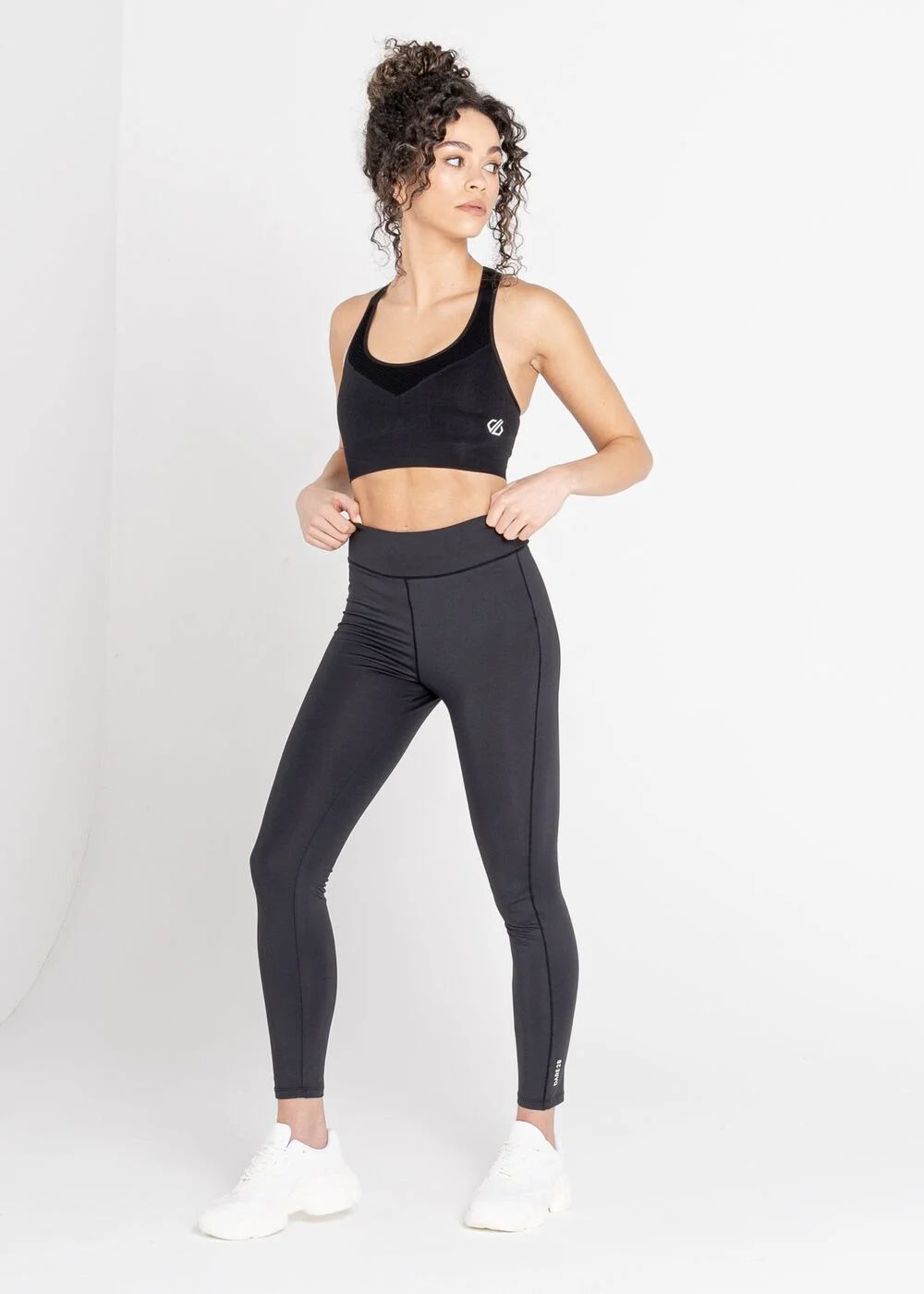 Laura Whitmore x Dare 2b Don't Sweat It Medium Impact Sports Bra - S Image 2