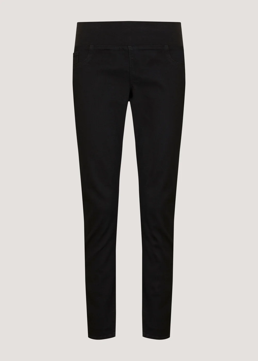 Maternity Rosie Black Under Bump Jeggings - 8 Image 1
