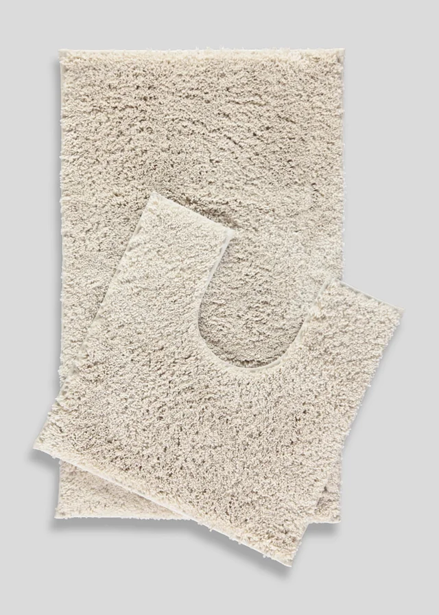 Stone Quick Dry Bath & Pedestal Mat