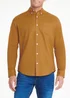 Orange Regular Fit Oxford Shirt - Small Image 1