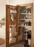 Large Wood Lid Glass Storage Jar (24cm x 14cm) Image 2
