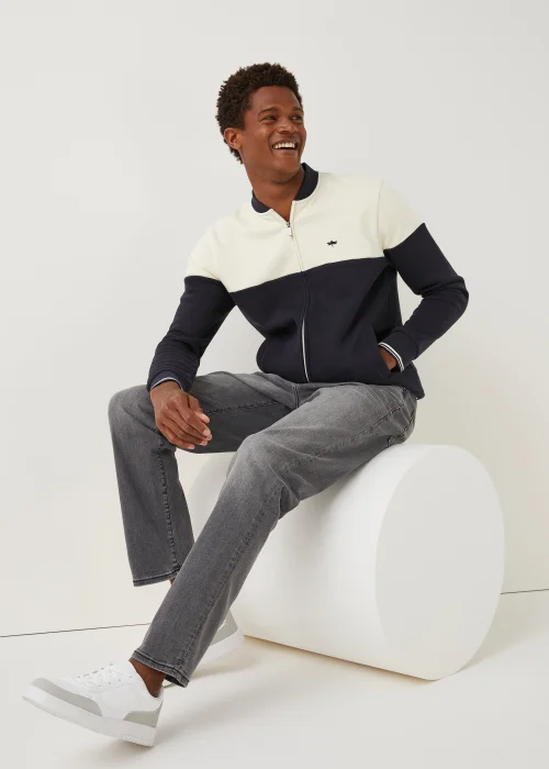 Dark Grey Stretch Straight Fit Jeans - 30 Waist Regular Image 4