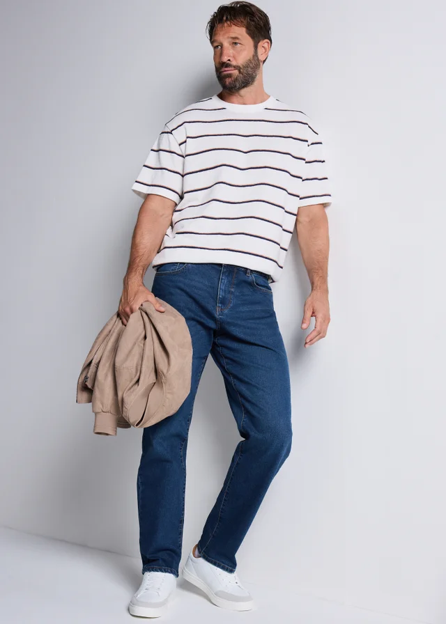 Duke Rockford RJ510 Comodo Uomo Jeans Scambiati - Stonewash Blu Duke Rockford RJ510 Comodo Uomo Jeans Scambiati - Stonewash Blu