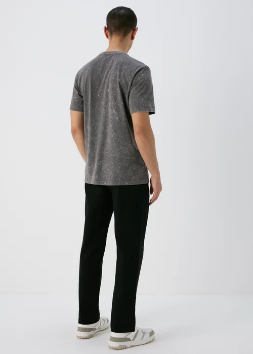 Black Straight Fit Chinos - 30 R Image 2