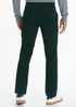 Dark Green Straight Fit Stretch Chinos - 30 Waist Regular Image 4