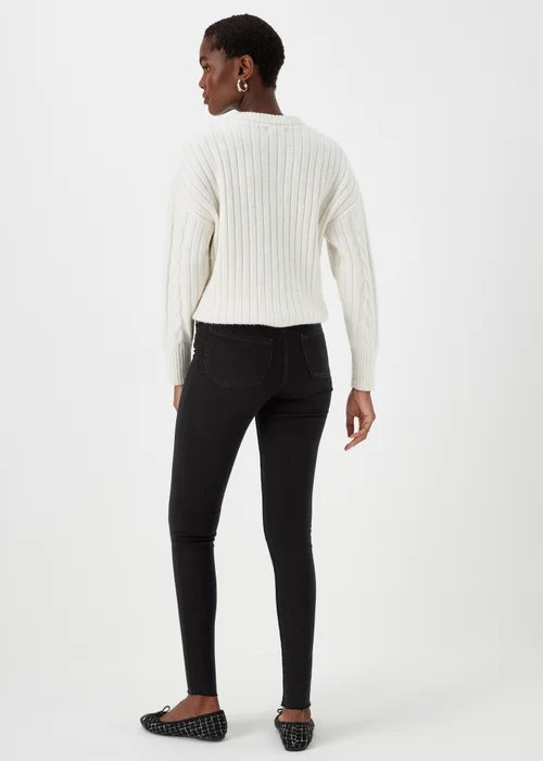 April Black Ankle Grazer Super Skinny Jeans (Long Length) - 8/L33 Image 2
