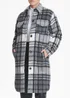 Long Check Shacket - 8 Image 1