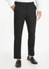 Farah Black Regular Fit Flexi Waist Trousers - 32 Waist 29 Leg Image 1