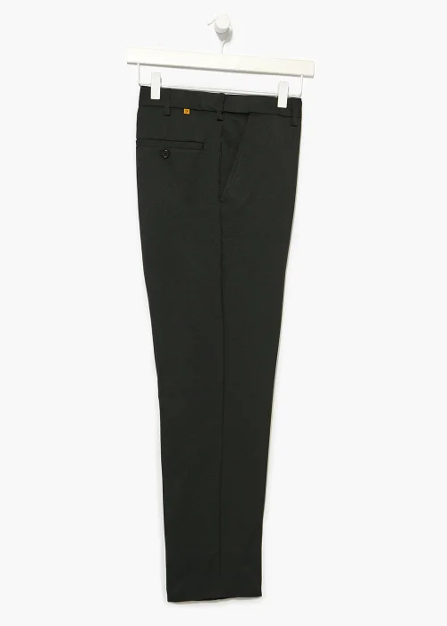 Farah Black Regular Fit Flexi Waist Trousers - 32 Waist 29 Leg Image 4