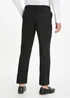 Farah Black Regular Fit Flexi Waist Trousers - 32 Waist 29 Leg Image 2