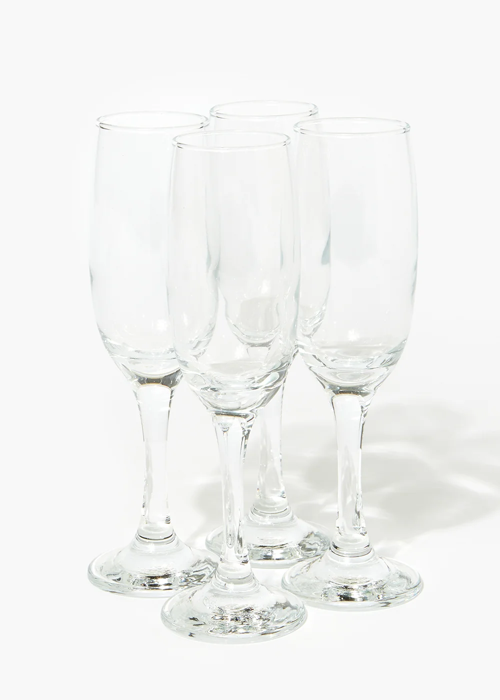 4 Pack Champagne Flutes Image 1
