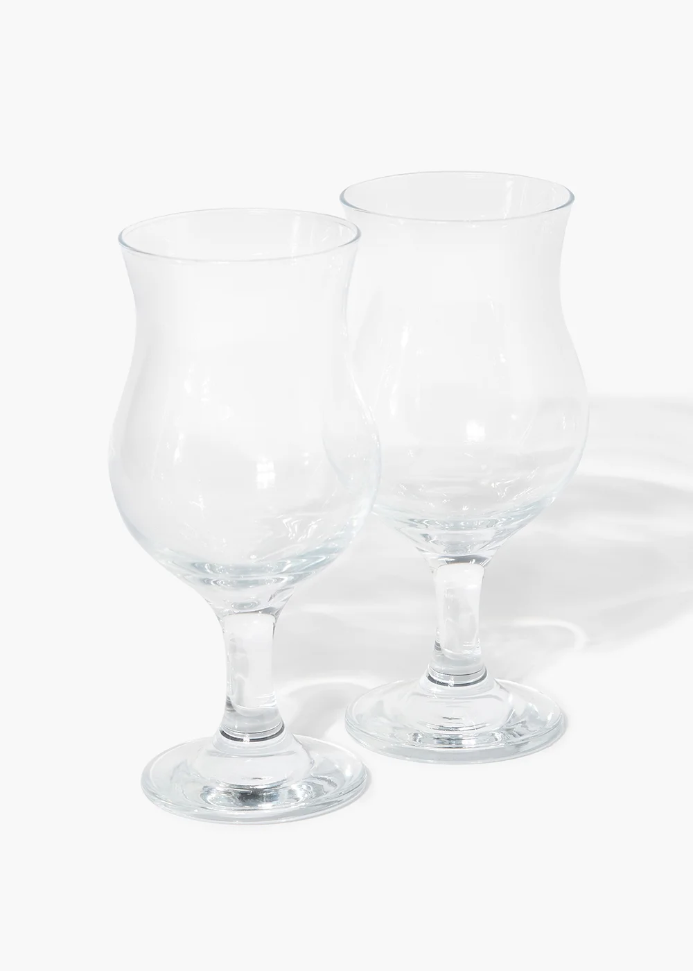2 Pack Hurricane Glasses (17.6cm x 8.4cm) Image 1