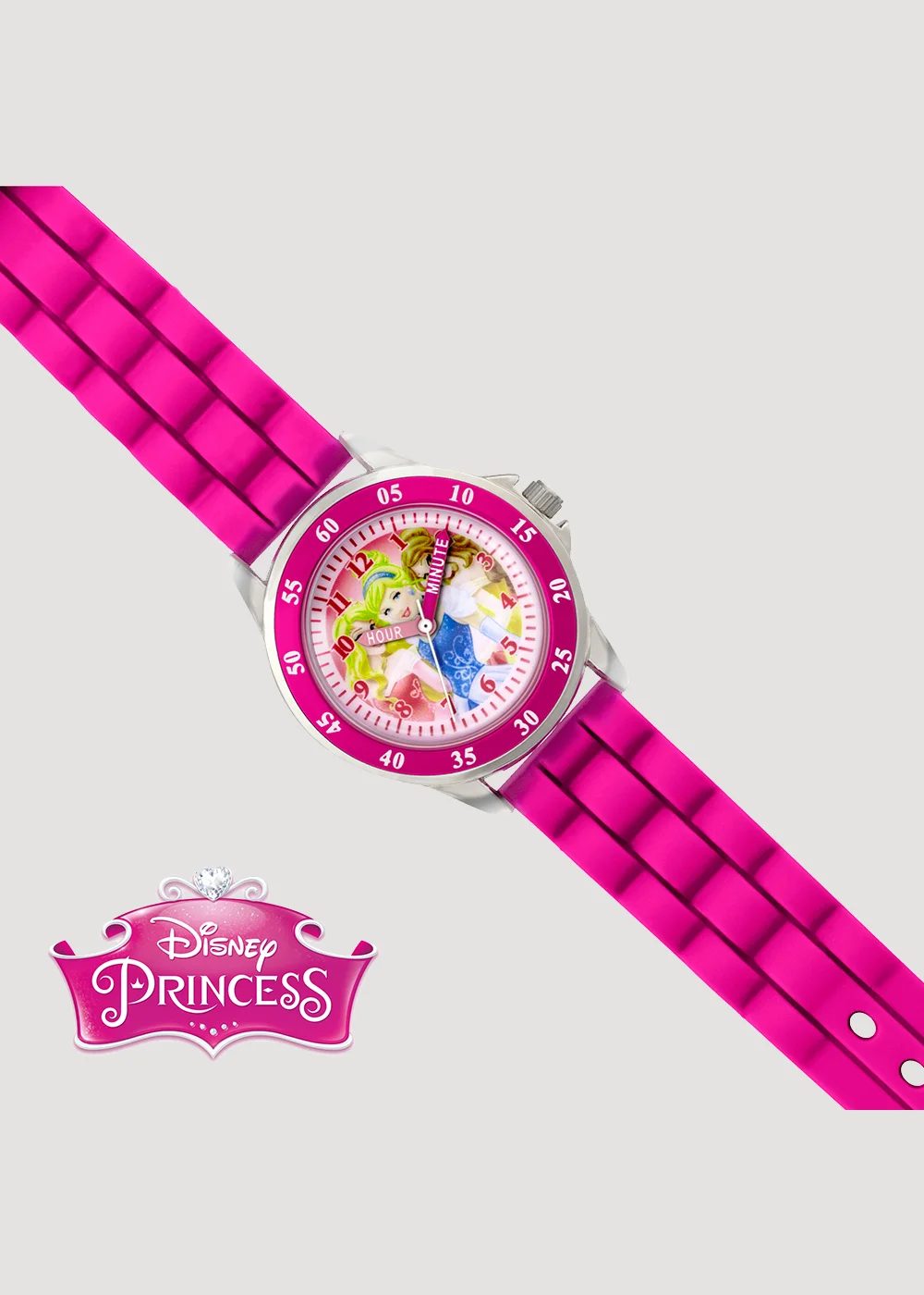 Kids Pink Disney Princess Time Teacher Watch (One Size) - One Size Image 5