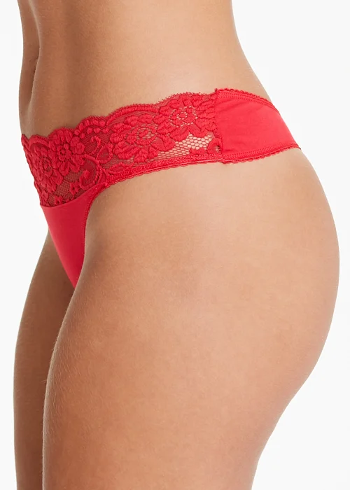 5 Pack Lace Trim Thongs - 6 Image 2