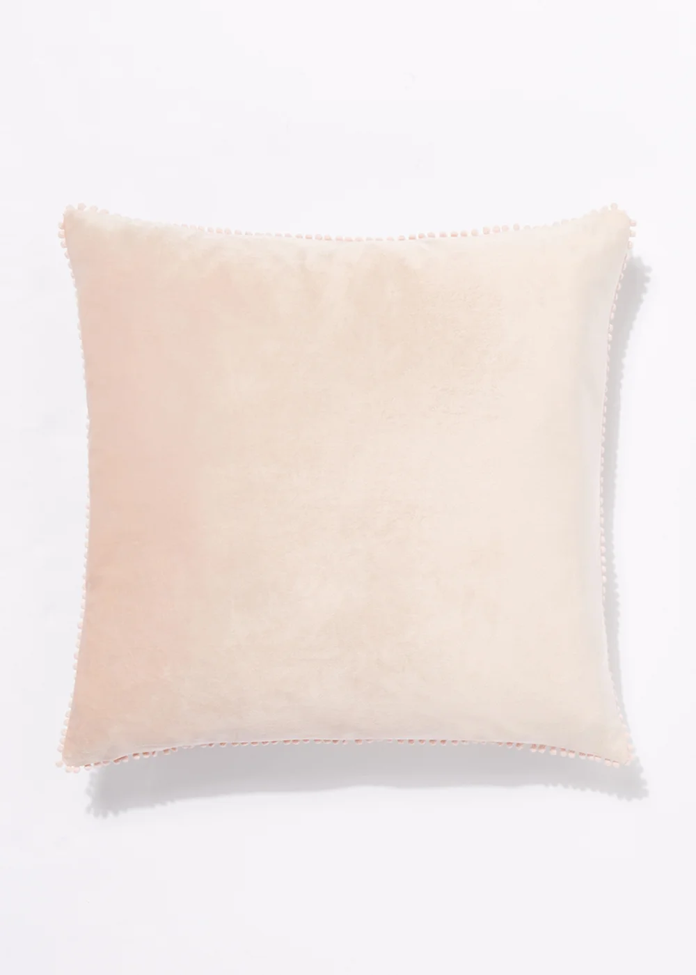 Pink Embroidered Birds Cushion (46cm x 46cm) Image 2