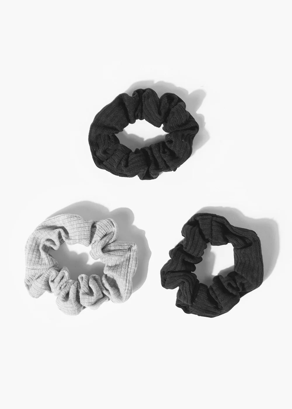 3 Pack Jersey Scrunchies Image 1