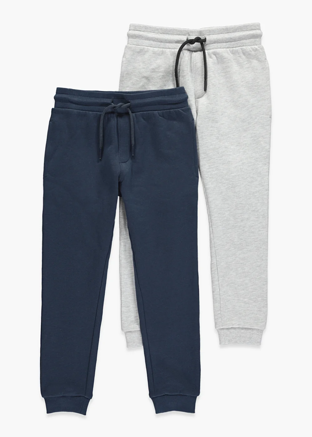 Boys 2 Pack Slim Fit Joggers (4-13yrs) - 8 Yrs Image 1