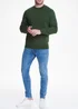 Khaki Crew Neck Sweatshirt - S Image 2