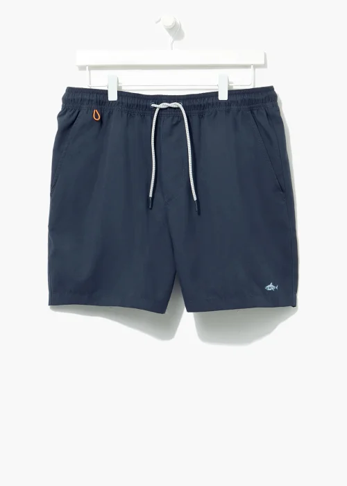 Navy Essential Swim Shorts - Small Image 3