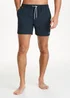 Navy Essential Swim Shorts - Small Image 1