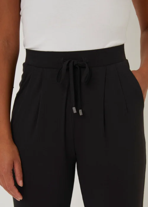 Black Harem Joggers - 8 Image 3