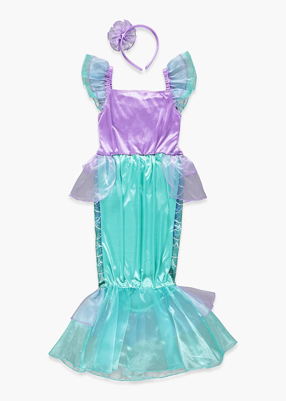 Kids Disney Princess Ariel Fancy Dress Costume (3-9yrs) - Age 4 - 5 Years Kids Disney Princess Ariel Fancy Dress Costume (3-9yrs) - Age 4 - 5 Years