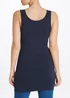 Navy Essential Longline Vest - Size 8 Image 2