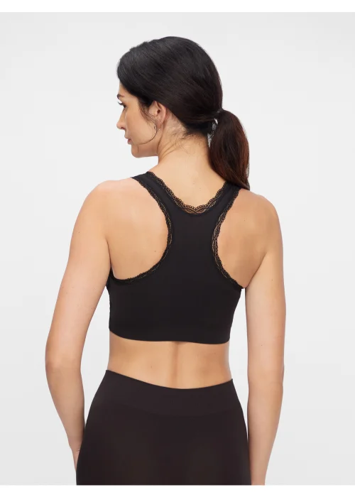 Mamalicious Maternity Black Seamless Nursing Bra - 08-10 Image 4