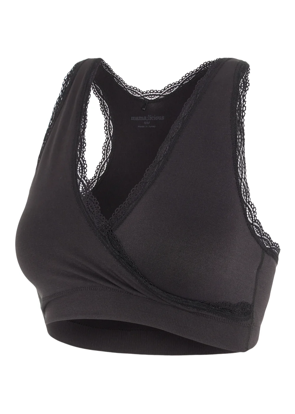 Mamalicious Maternity Black Seamless Nursing Bra - 08-10 Image 5