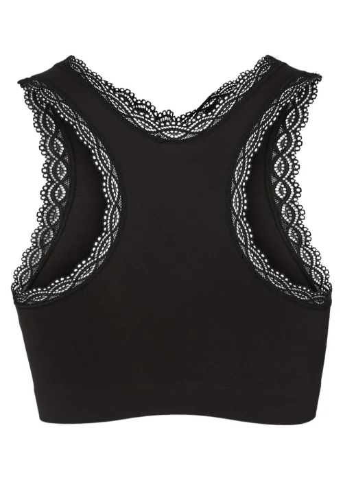 Mamalicious Maternity Black Seamless Nursing Bra - 08-10 Image 2