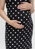 Mamalicious Maternity Spot Print Nursing Nightie - XS - UK 6 Image 4