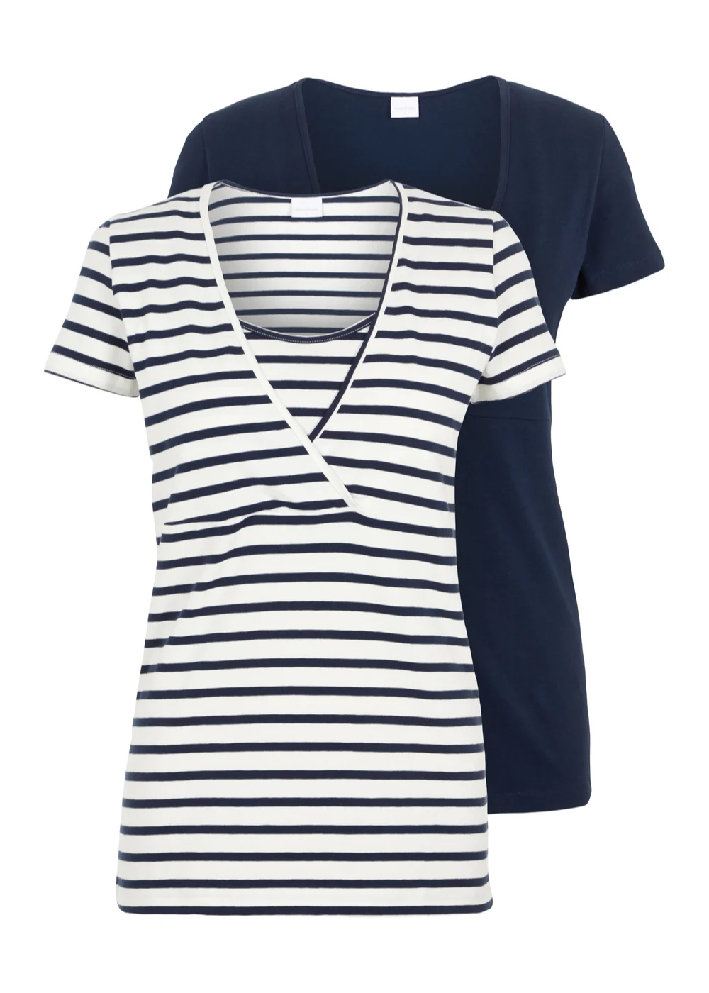 Mamalicious Maternity 2 Pack Nursing T-Shirts - XS - UK 6 Image 1