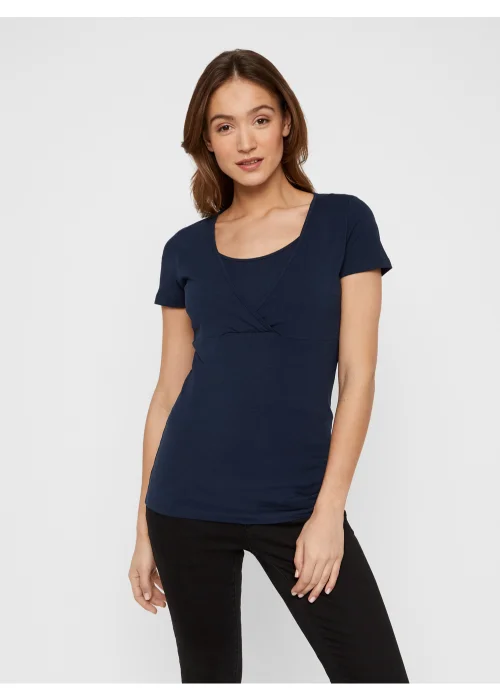 Mamalicious Maternity 2 Pack Nursing T-Shirts - XS - UK 6 Image 4