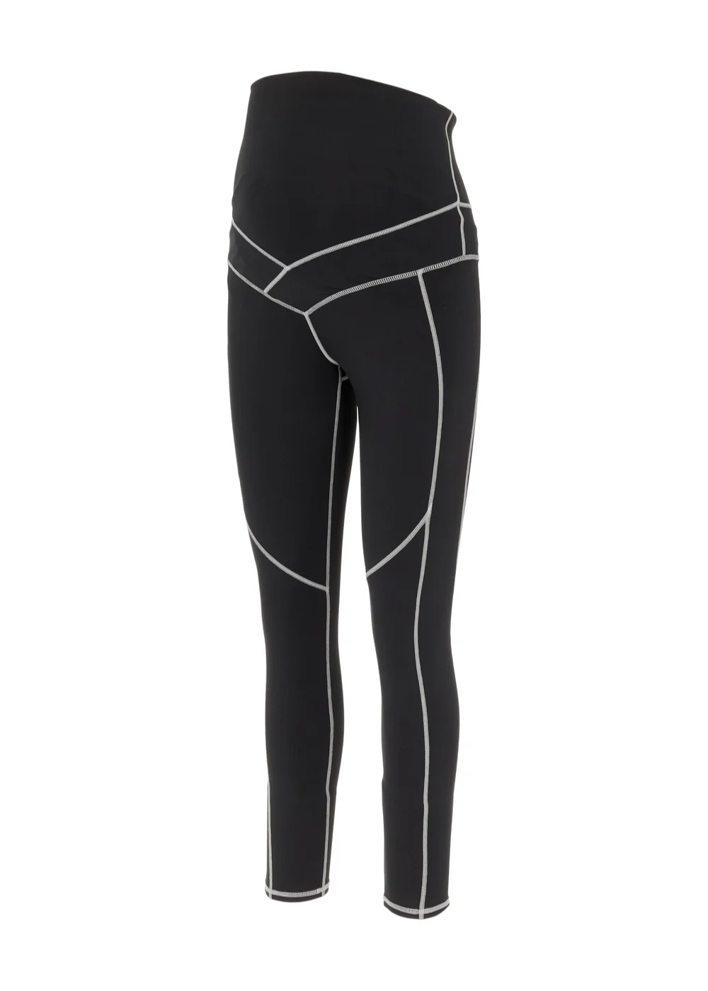 Mamalicious Maternity Black Active Leggings - 08-10 Image 6