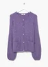JDY Purple Andrea Cardigan - 6 Image 4