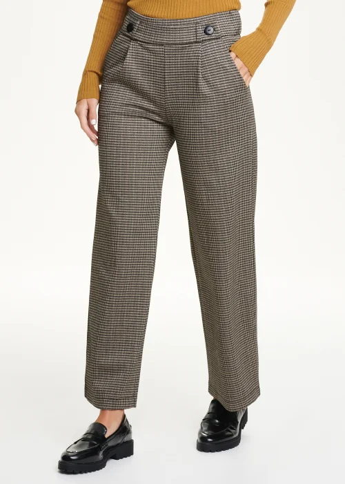 JDY Mia Stone Check Trousers - 8 Image 1