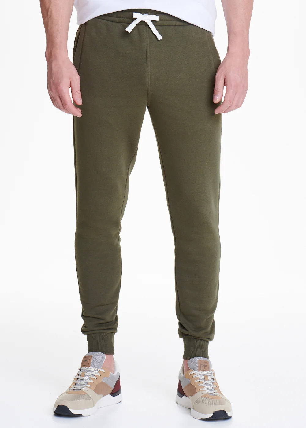 Forest Green Cuffed Joggers - Extra small Image 1