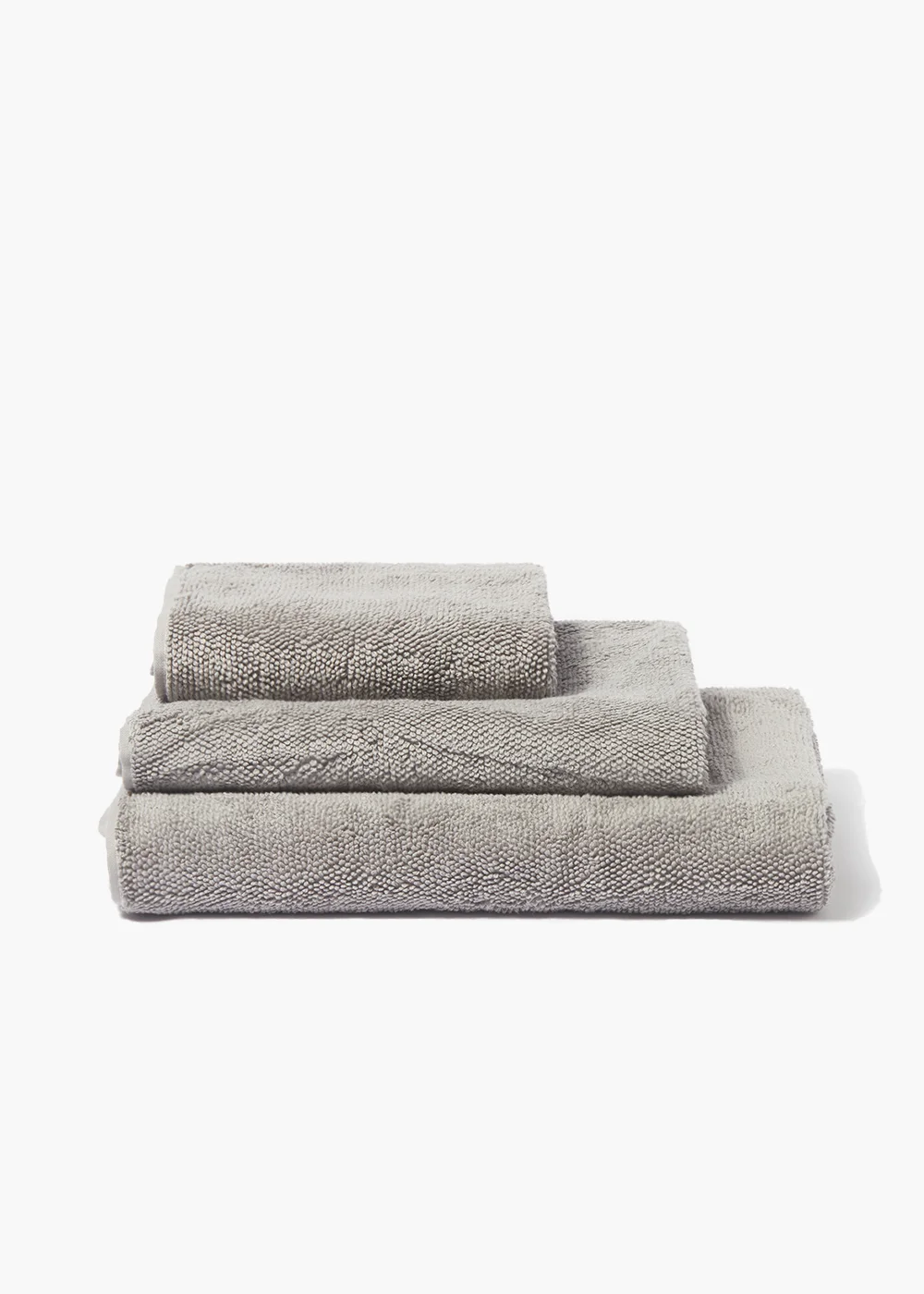Grey Cosy Towels - Hand Towel Image 1