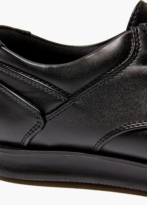 Black Lace Up Shoes - Size 6 Image 2