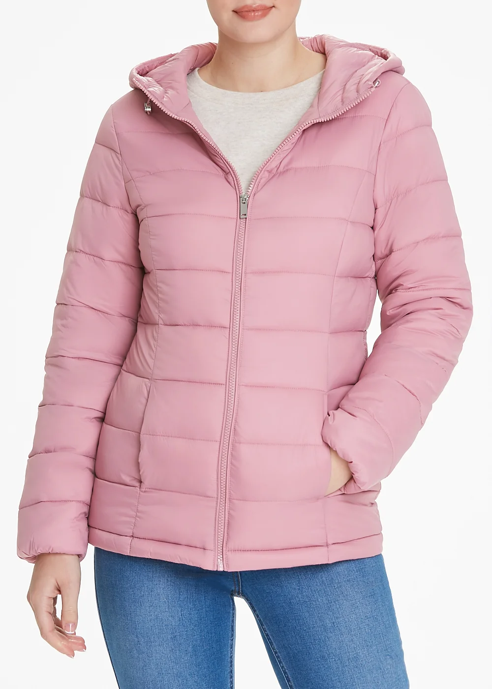 Pink Short Lightweight Coat - 8 Image 1