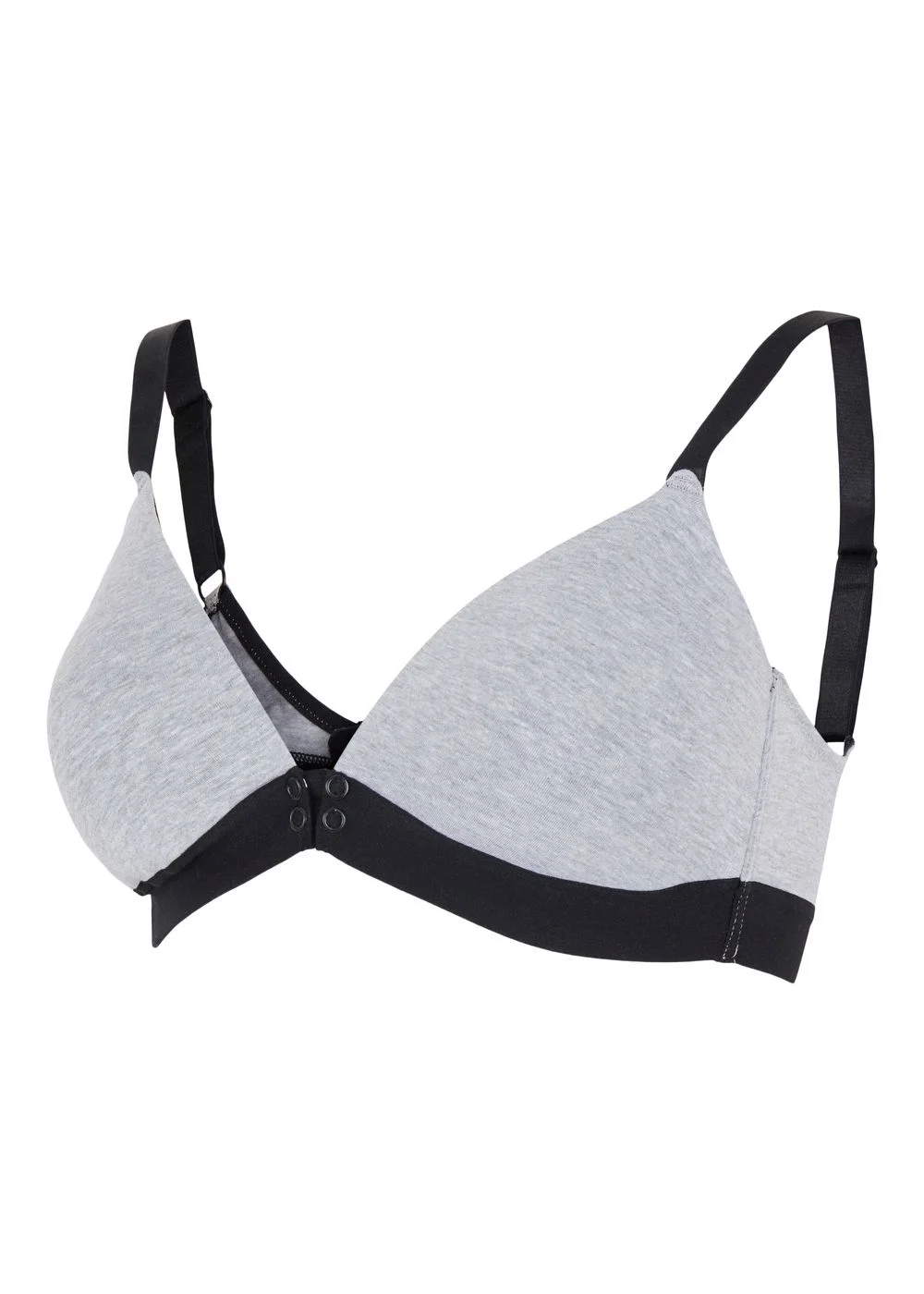 Mamalicious Maternity Grey Nursing Sports Bra - 10 Image 1
