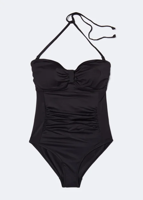 Black Bandeau Swimsuit - 10 Image 5