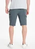 Grey Drawcord Cargo Shorts - 30 Image 2