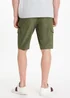 Khaki Drawcord Cargo Shorts - 30 Image 2