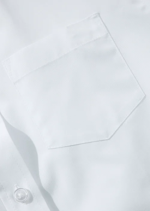 2 Pack Girls White Plus Fit School Blouses (6-16yrs) - 6 Yrs Image 2
