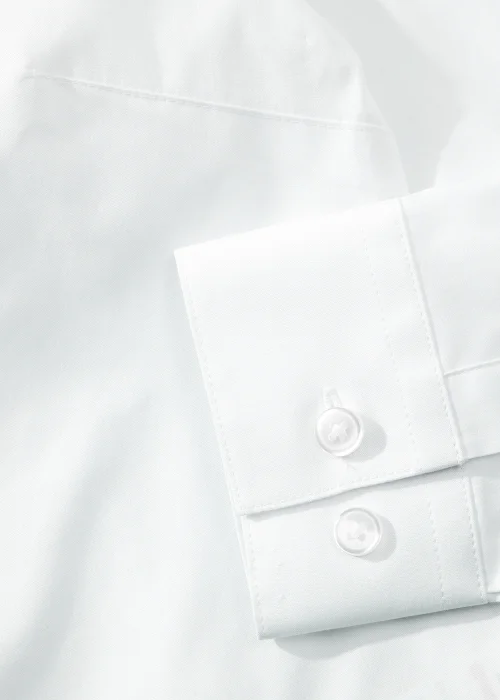 Girls 2 Pack White School Blouses (8-16yrs) - 8 Yrs Image 2