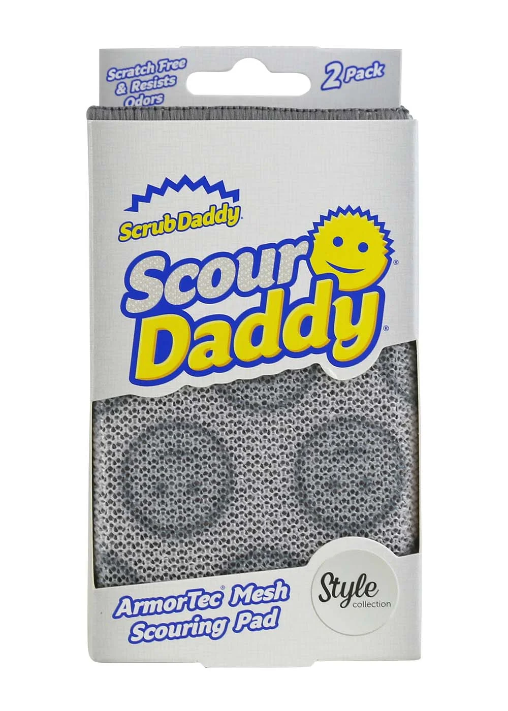 2 Pack Scour Daddy Scouring Pads Image 1